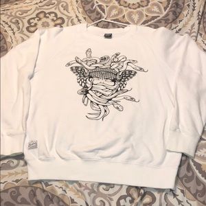 Crooks & Castles Medusa crewneck sweater
